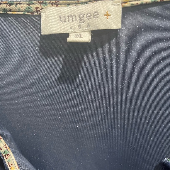 Umgee Navy Maxi Dress - Picture 2 of 4